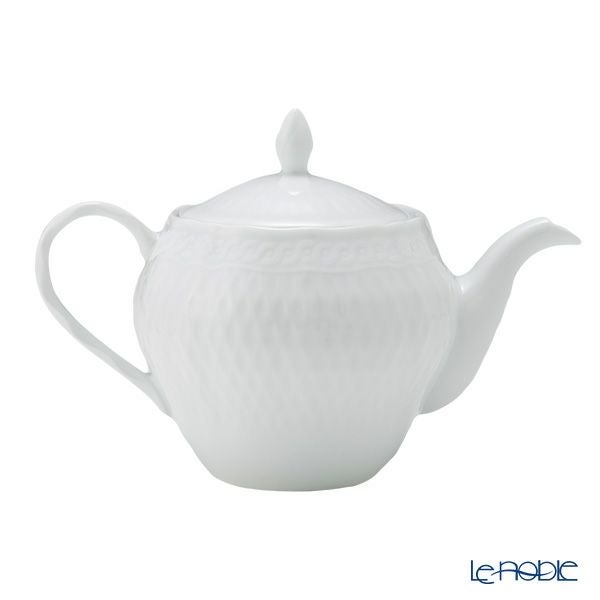 ノリタケ シェール ブラン 1655L／T94823 ティーポット（小）（茶こし付）
