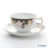 大倉陶園 友禅桜 ティー・コーヒー碗皿（カップ＆ソーサー） 1C／A682-2