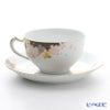 大倉陶園 友禅桜 ティー・コーヒー碗皿（カップ＆ソーサー） 1C／A682-2