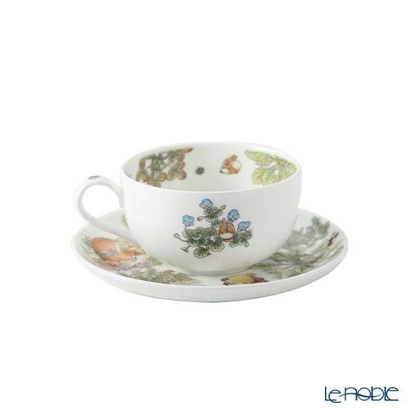 ノリタケ となりのトトロ ミルクティーカップ＆ソーサー オオイヌノフグリ 4660-1J／T97285A