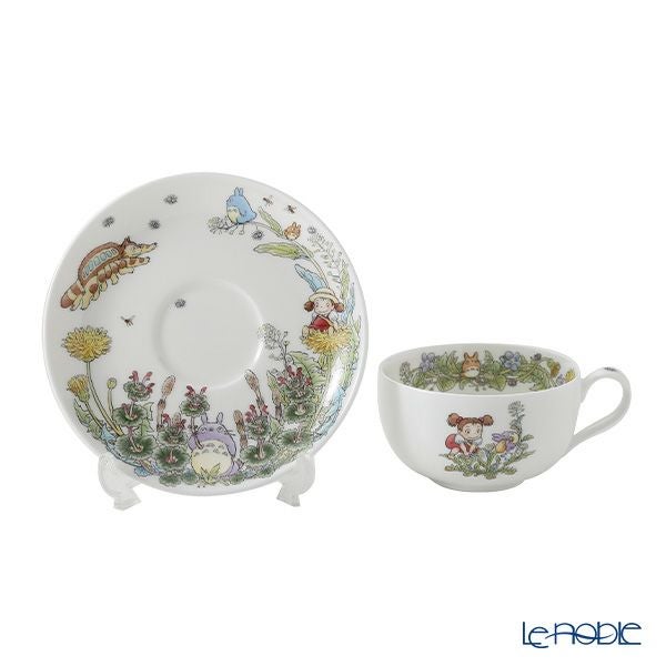 ノリタケ となりのトトロ ミルクティーカップ＆ソーサー たんぽぽ 4660-2J／T97285A