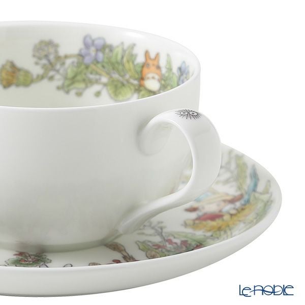 ノリタケ となりのトトロ ミルクティーカップ＆ソーサー たんぽぽ 4660-2J／T97285A