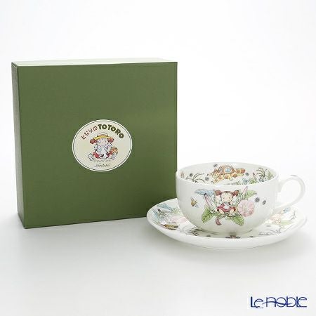 ノリタケ となりのトトロ 4660-4J／T97285A ミルクティーカップ＆ソーサー ひるがお