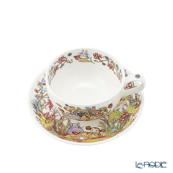 ノリタケ となりのトトロ ミルクティーカップ＆ソーサー さるとりいばら 4660-6J／T97285A