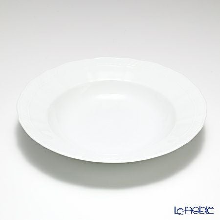 ノリタケ シェール ブラン ディーププレート 24cm 1655L／94898