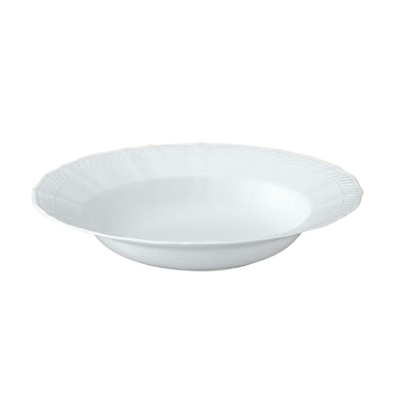 ノリタケ シェール ブラン ディーププレート 24cm 1655L／94898