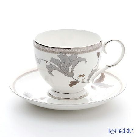 ノリタケ アイラプラチナ T50788A／4897 ティー・コーヒー碗皿