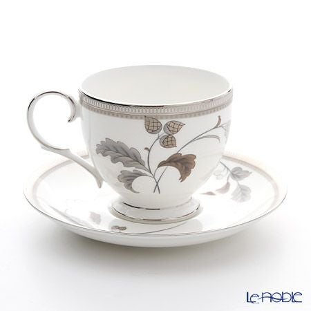 ノリタケ アイラプラチナ T50788A／4897 ティー・コーヒー碗皿