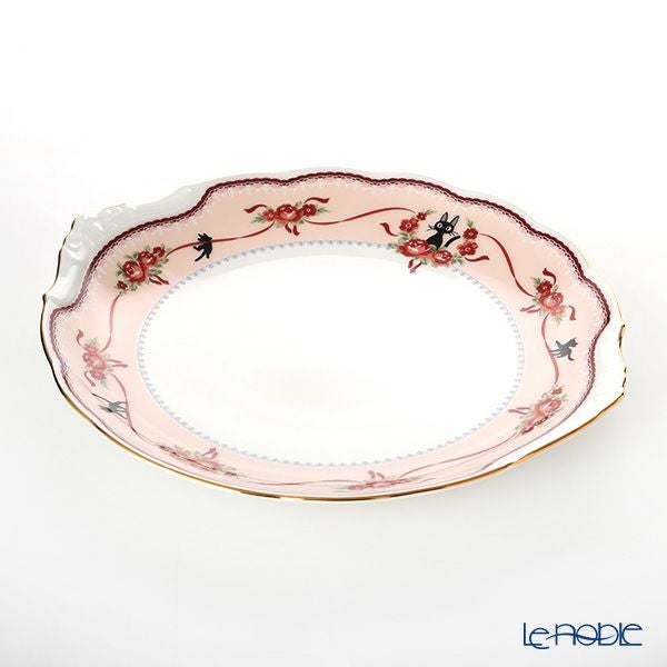 ノリタケ 魔女の宅急便 H-612L／MJ58119 28cmパーティープレート（ピンク）