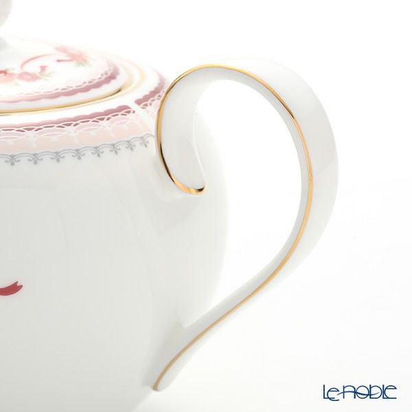 ノリタケ 魔女の宅急便 H-612L／MJ97284 ポット（ピンク）