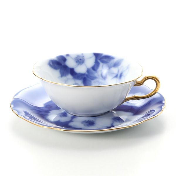 大倉陶園 100周年カウントダウン ローズカップコレクション第1回（2014年） ティーカップ＆ソーサー ロサ・カニナ A783-1／94C