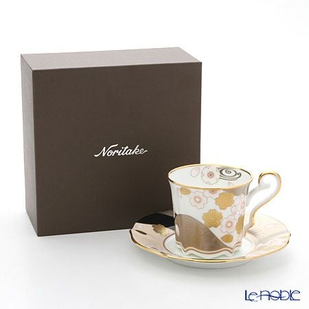 ノリタケ あやみなも T52506／4661 桜金銀彩コーヒー碗皿