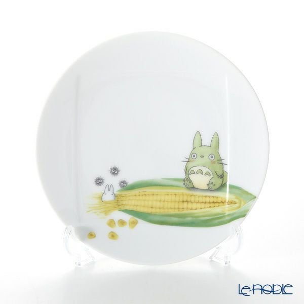 ノリタケ となりのトトロ 野菜シリーズ 1704-3L／VT94531 15.5cmプレート トウモロコシ