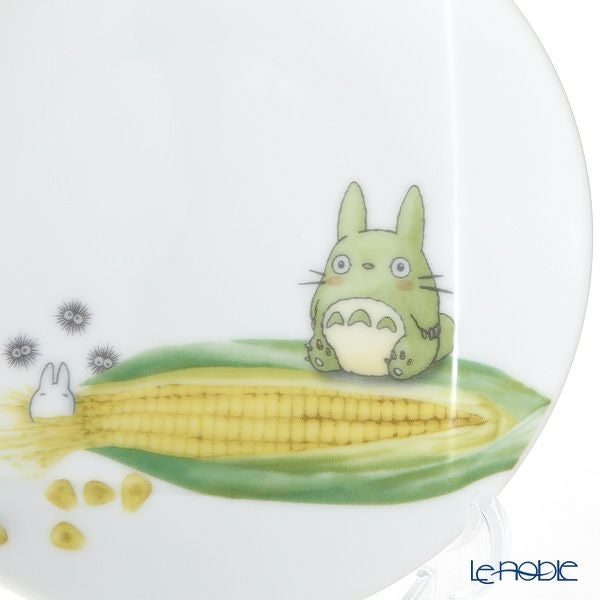 ノリタケ となりのトトロ 野菜シリーズ 1704-3L／VT94531 15.5cmプレート トウモロコシ