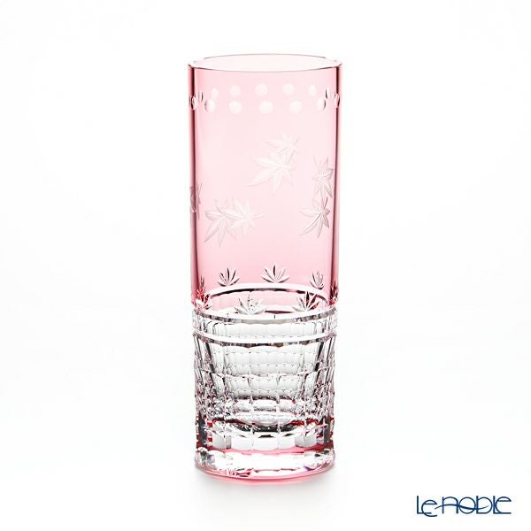 カガミクリスタル ロングタンブラー T744／2881CAU 10月・紅葉