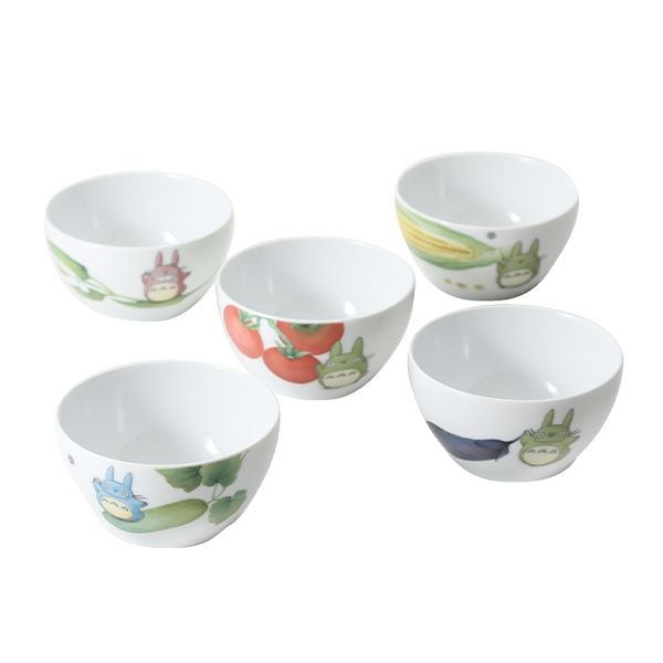 ノリタケ となりのトトロ 野菜シリーズ ボウル 11cm 5枚絵変り 1704-15L／VF94579