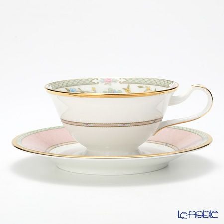 ノリタケ ヨシノ 9983-7J／Y59587 ティー・コーヒー兼用 碗皿 ピンク