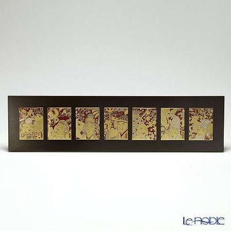 ノリタケ スタジオコレクション A086／SK092 縁起物 七枚組陶額 七福神