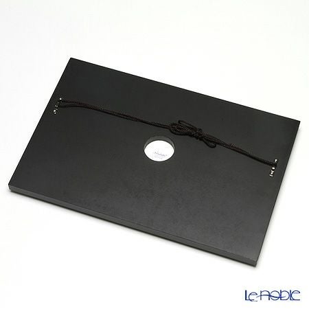 ノリタケ スタジオコレクション 扇型陶額 赤富士 額36×23.5cm K100／AC195