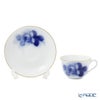 大倉陶園 ブルーローズ コーヒー碗皿 8211／78C