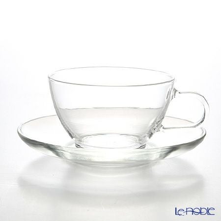 ハリオ 耐熱ティーカップ＆ソーサー TCSN-1T