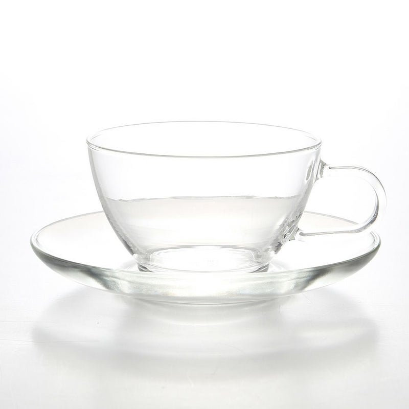 ハリオ 耐熱ティーカップ＆ソーサー TCSN-1T