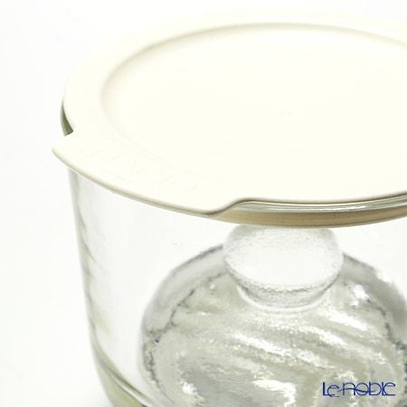ハリオ ガラスの一夜漬け器 S GTK-S-OW ホワイト 500ml