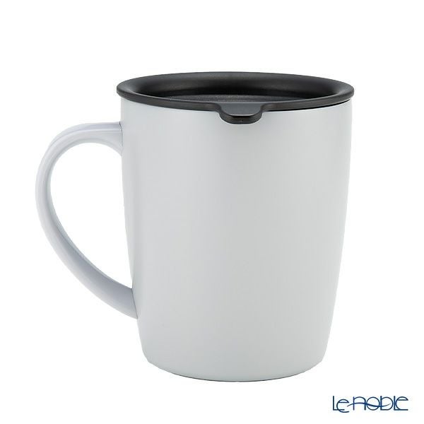 ハリオ フタ付き保温マグ300 SMF-300-GR 実用容量300ml グレイ