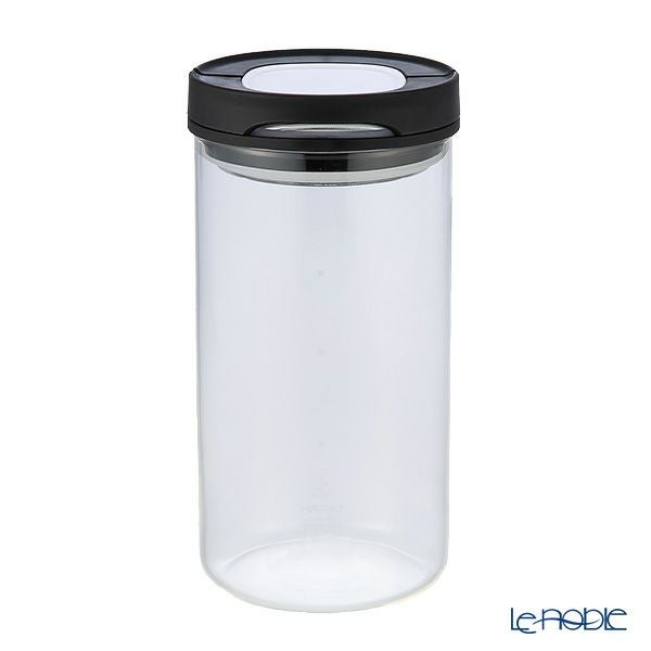ハリオ 密閉キャニスター／保存容器 L MCNJ-300-B 1000ml