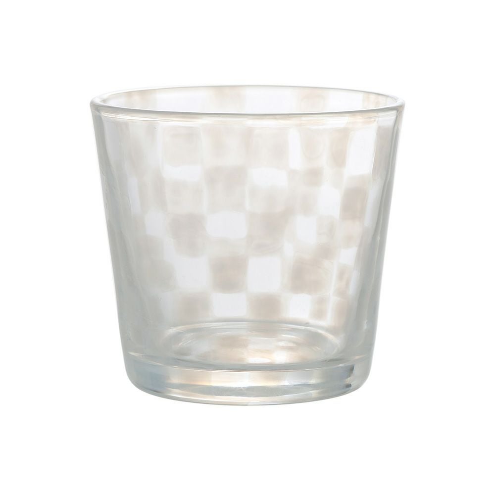 廣田硝子 大正浪漫硝子 TR-33-1 そばちょこ（ロックグラス） 市松 144ml