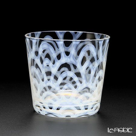 廣田硝子 大正浪漫硝子 TR-33-5 そばちょこ（ロックグラス） 波 144ml