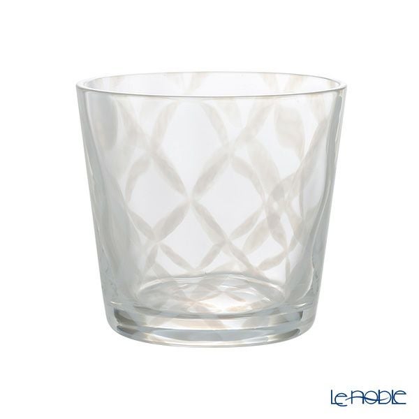 廣田硝子 大正浪漫硝子 TR-33-6 そばちょこ（ロックグラス） つなぎ格子 144ml