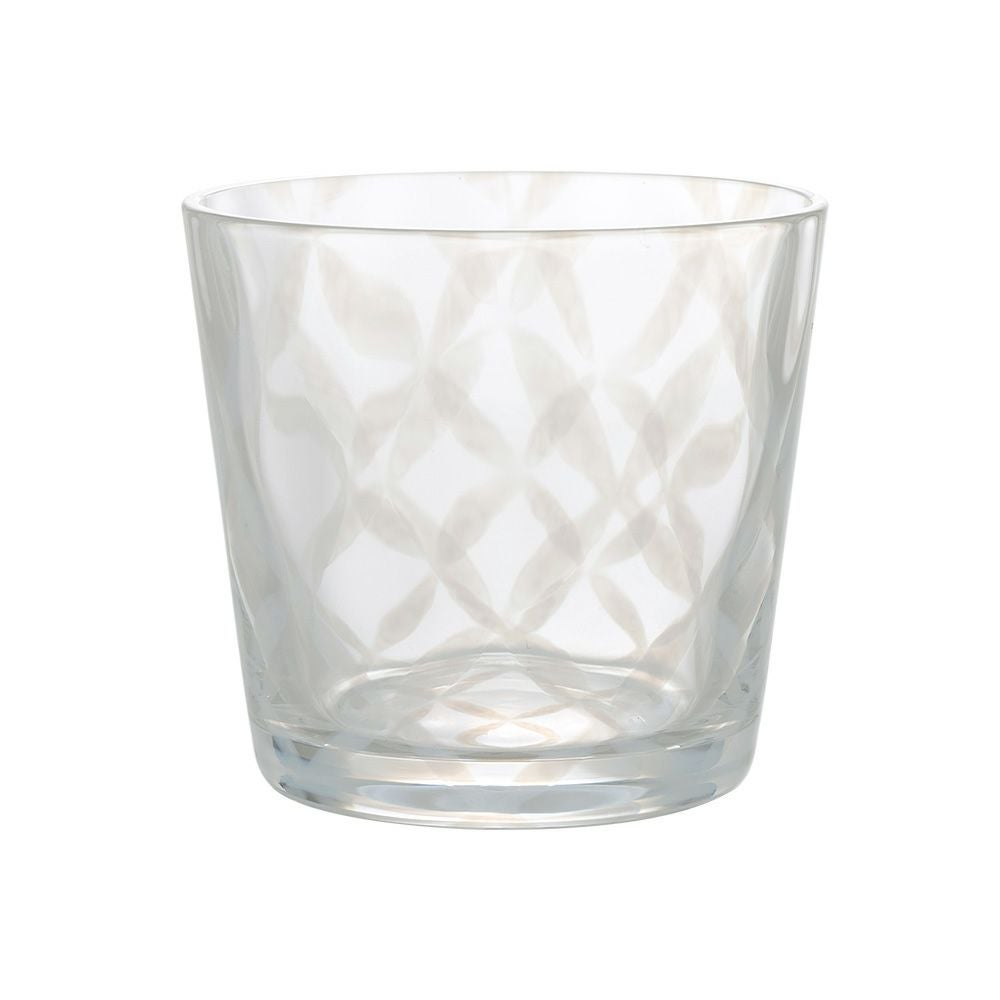 廣田硝子 大正浪漫硝子 TR-33-6 そばちょこ（ロックグラス） つなぎ格子 144ml