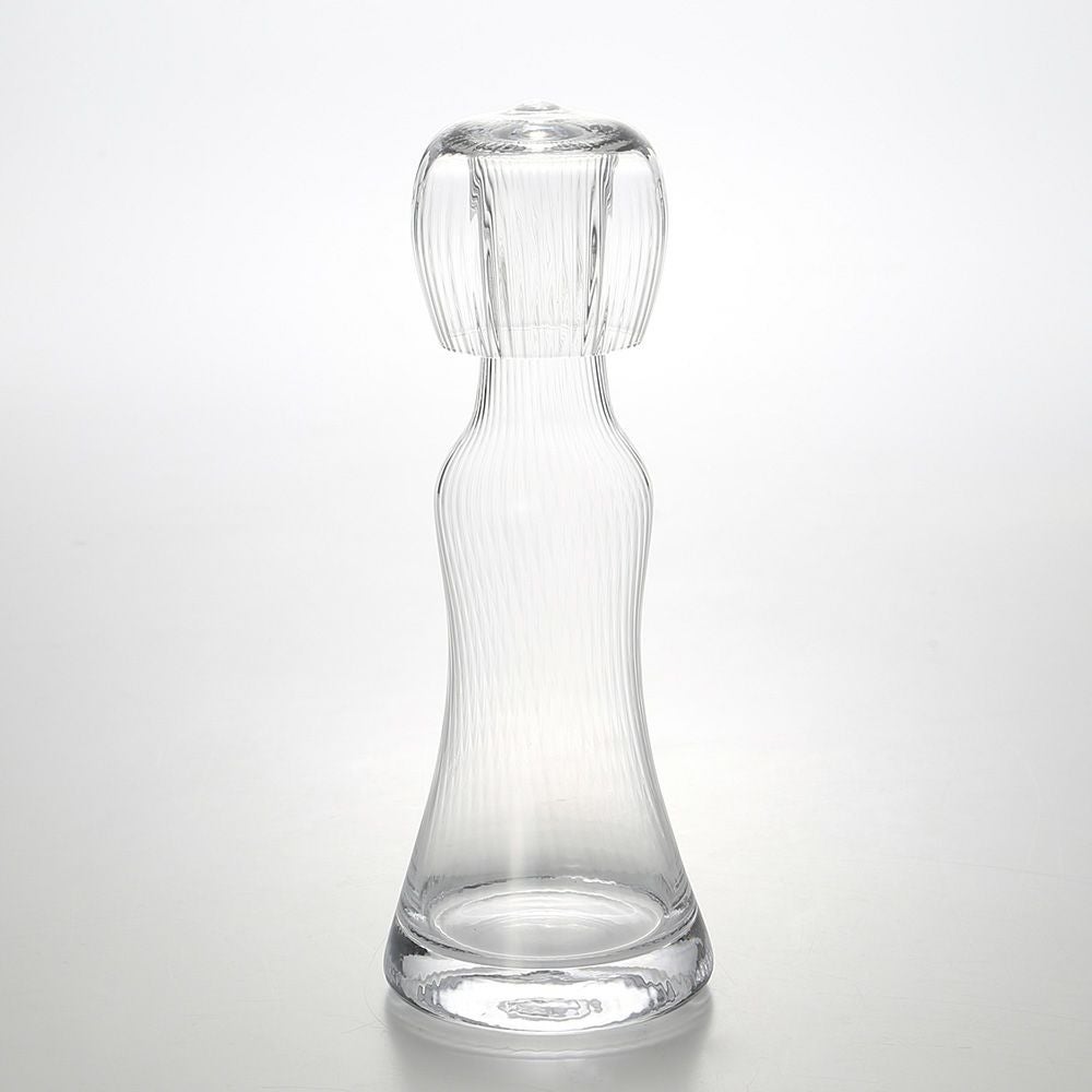 廣田硝子 こけしが酒器 モール KOK-11 徳利1、盃1