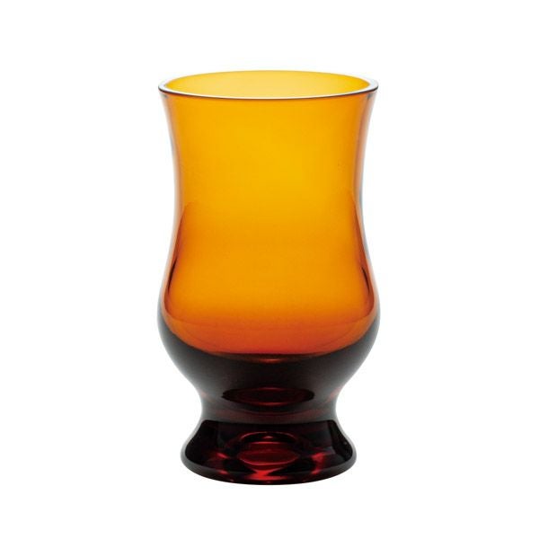 廣田硝子 昭和モダン珈琲 BYRON 珈琲グラス アンバー 250ml MO-1023AMB