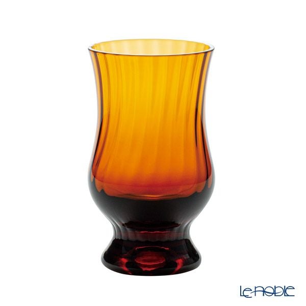 廣田硝子 昭和モダン珈琲 BYRON 珈琲グラス アンバー モール 250ml MO-1023AMBM