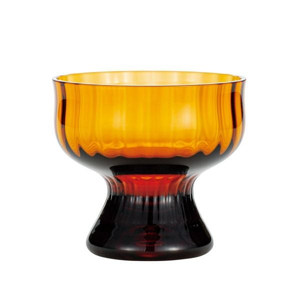 廣田硝子 昭和モダン珈琲 BYRON サンデー アンバー モール 275ml MO-1024AMBM