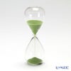 廣田硝子 スナ式トケイ チビ しずく ST-3MC 砂時計（3分計・抹茶）