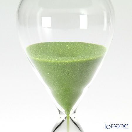 廣田硝子 スナ式トケイ チビ しずく ST-3MC 砂時計（3分計・抹茶）