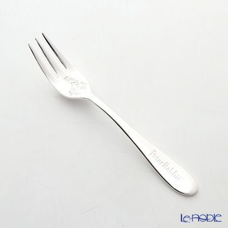 ピーターラビット PR-0251 皿中レーザー ティースプーン＆ケーキフォーク（銀仕上） 10本セット