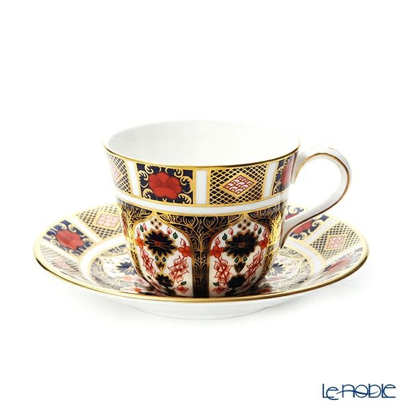 ロイヤルクラウンダービー オールドイマリ ティーカップ＆ソーサー トール