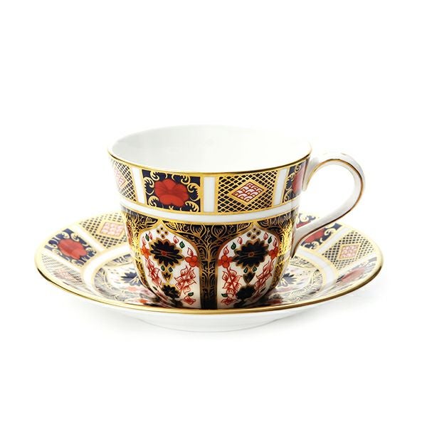 ロイヤルクラウンダービー オールドイマリ ティーカップ＆ソーサー トール