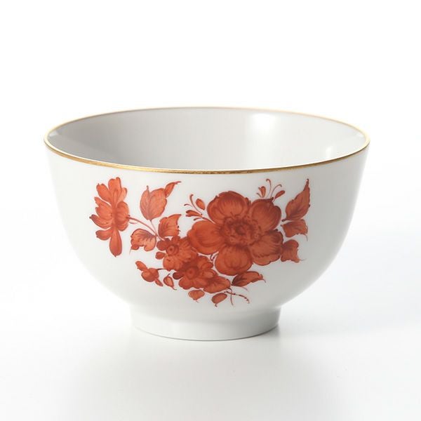 アウガルテン（AUGARTEN） マリアテレジアオレンジ（5098C） 野バラ ティーボウル（114）