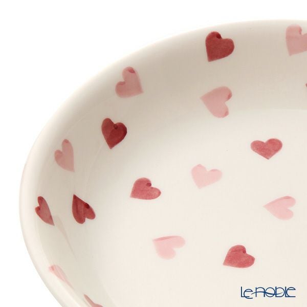 エマ・ブリッジウォーター ピンクハーツ パスタボウル（M）23.5cm