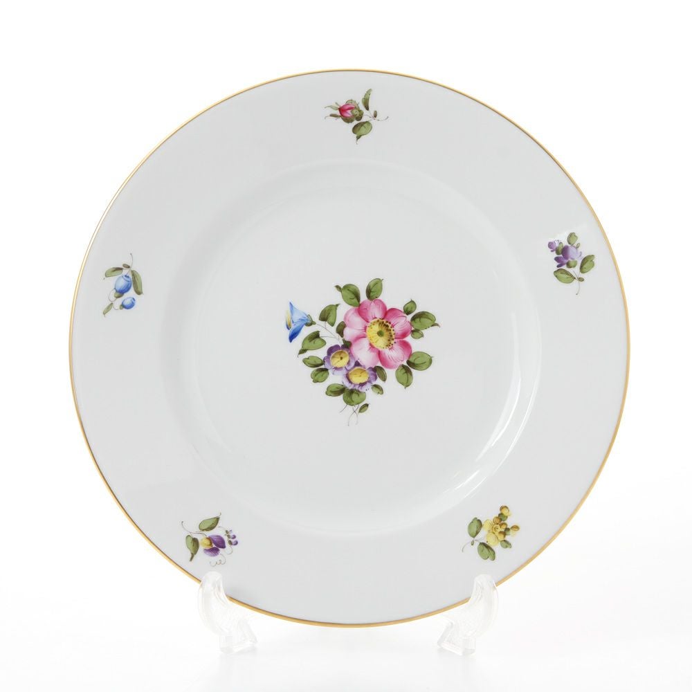 アウガルテン（AUGARTEN） シンプルブーケ（5052B） 野バラ プレート 20cm（001）