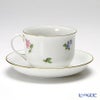 アウガルテン（AUGARTEN） シンプルブーケ（5052B） 野バラ コーヒーカップ＆ソーサー 200ml（001）