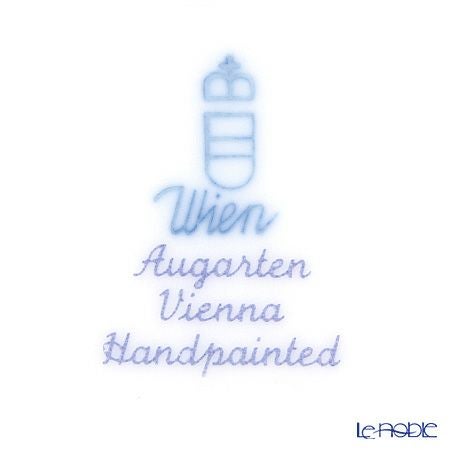 アウガルテン（AUGARTEN） シンプルブーケ（5052C） ピンクのバラ ハートディッシュ 10cm（862）