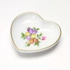 アウガルテン（AUGARTEN） シンプルブーケ（5052D） パンジー ハートディッシュ 10cm（862）