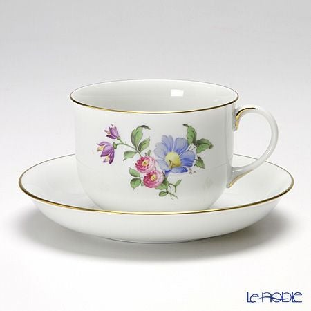 アウガルテン（AUGARTEN） シンプルブーケ（5052E） ヒルガオ コーヒーカップ＆ソーサー 200ml（001）