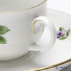 アウガルテン（AUGARTEN） シンプルブーケ（5052E） ヒルガオ モカカップ＆ソーサー 80ml（001）